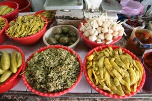 legumes marché Tbilissi